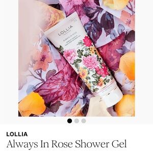 Lolli Always In Rose Shower Gel - Pink Floral